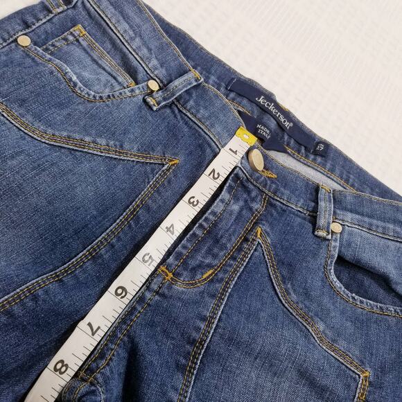 Jeckerson Jeans Judi Blue Denim Distressed - Picture 6 of 11